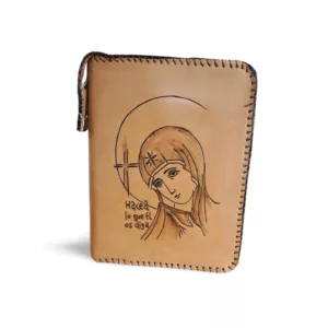 funda de piel Virgen